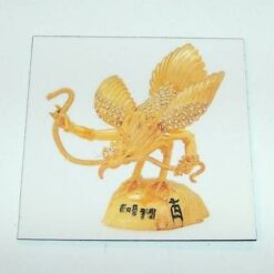 Magnet Feng Shui cu pasarea Garuda aurie
