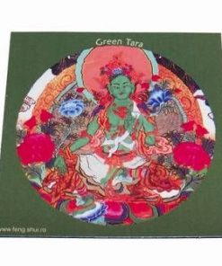 Magnet cu Green Tara - Tara Verde