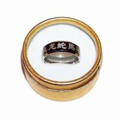 Inel din inox cu ideogramele celor 12 zodii