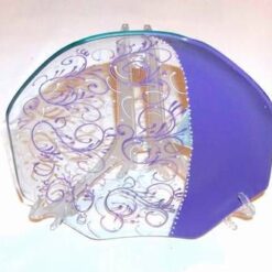 Platou mov, pe suport