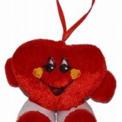 Inimioara din plus, rosie