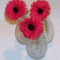 Set de 3 vaze cu 3 flori - elementul Foc