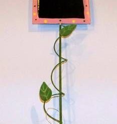 Suport din metal cu bufnita, pentru mesaj motivational