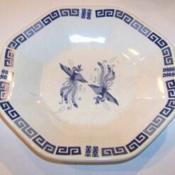 Farfurie Feng Shui cu pereche de pauni