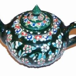 Ceainic din ceramica, lucrat manual