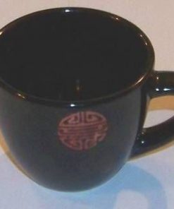 Cana de ceai mica cu simbolul sanatatii
