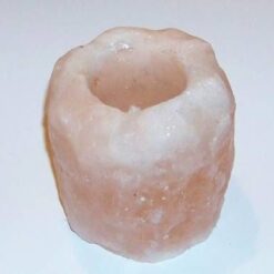 Suport din sare de Himalaya pentru lumanare