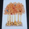 Magnet Feng Shui cu cei 8 copaci ai abundentei - steaua #8