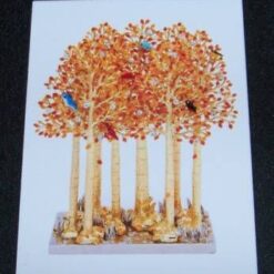 Magnet Feng Shui cu cei 8 copaci ai abundentei - steaua #8