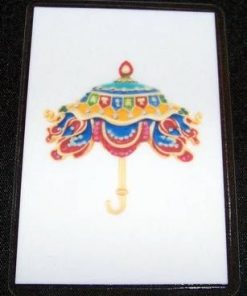 Card cu umbrela protectoare