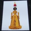 Magnet cu Pagoda triplata pentru 5 de galben