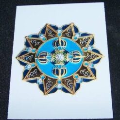 Magnet cu zece HUM si Dorje