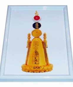 Tablou cu Pagoda triplata pentru 5 de galben - 2024