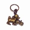 Breloc cu Cainele Bogatiei si clopotei