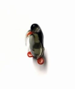 Ministatueta din sticla lucrata manual - Pinguin