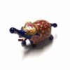 Elefant Feng Shui pictat,, cu trompa ridicata