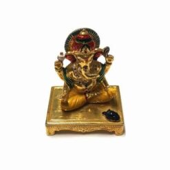 Ganesha auriu din metal - remediu Feng Shui