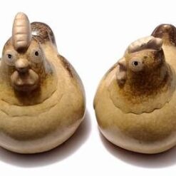 Perechea Cocosului si Gainii Dragostei din ceramica