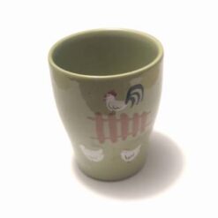 Cana din ceramica cu cocos