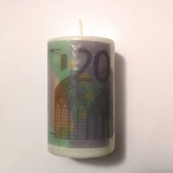 Lumanare cu 20 de Euro pentru bani