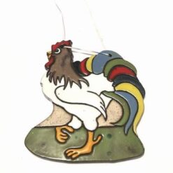 Cocos din ceramica, pictat, - pentru protectia casei