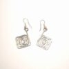 Cercei din metal de calitate - Spirala Reiki