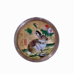 Moneda aurie placata - Iepurele Succesului Absolut