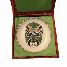 Farfurie Feng Shui din portelan cu masca