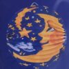 Lampion din hartie/carton cu doua lumanari - Luna
