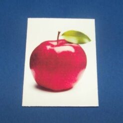 Mar rosu cu codita verde - steaua #3 - card