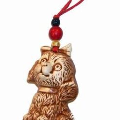 Canaf cu catel de protectie a casei din cermica