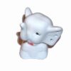 Elefant din portelan cu trompa ridicata