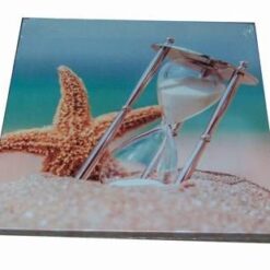 Tablou Feng Shui cu scoica si clepsidra