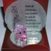 Porc din cristal pe oglinda - remediu Feng Shui