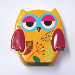 Pusculia din ceramica in forma de bufnita