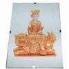 Buddha Manjushri pe Leul Alb - steaua #4 - tablou