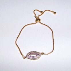 Bratara placata, cu Ochiul lui Horus stilizat