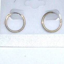 Cercei argintii, din metal de calitate, placati