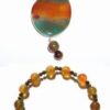 Set de bijuterii cu agate indiene si argint