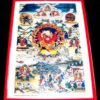 Tablou Feng Shui cu mantra de protectie