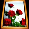 Tablou Feng Shui cu 5 trandafiri