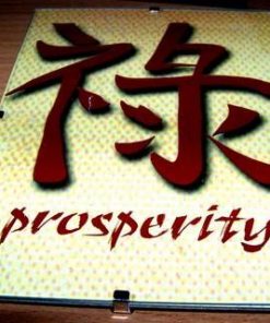 Tablou Feng Shui cu Ideograma Prosperitatii - model unicat!