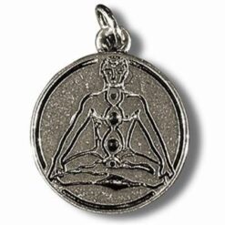 Kundalini - Talisman din metal cu agat