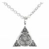 Talisman celtic cu cele 3 tipuri de noroc din metal de calitate