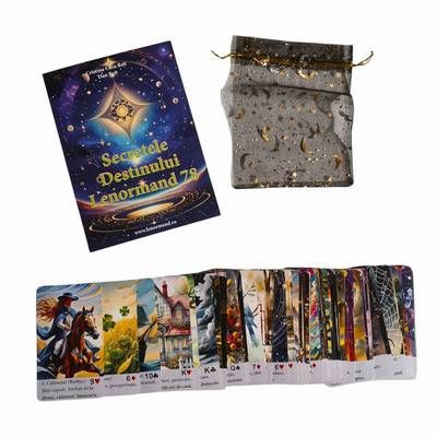 Secretele Destinului - set de Tarot Lenormand 78 carti Secretele Destinului - set de Tarot Lenormand 78 carti